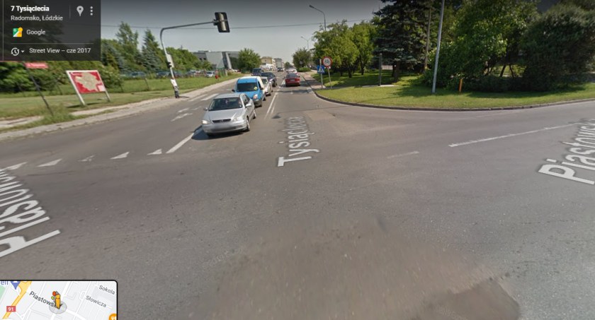 Na zdjęciu zrzut ekranu z Map Google
