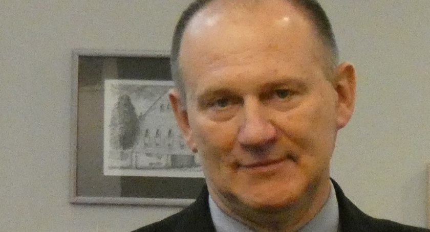 Na zdjęciu: Lech Bugaj, wójt gminy Gidle. 