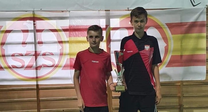 Na zdjęciu od lewej Sebastian i Kacper
