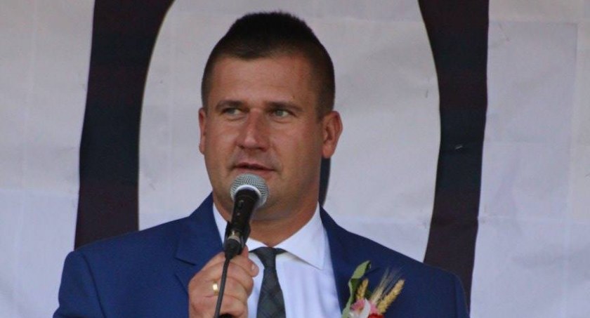 Na zdjęciu wójt Gomunic Paweł Olejniczak - fot. Facebook