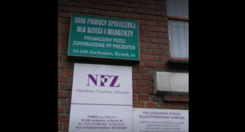 Na zdjęciu: DPS w Jordanowie. Fot. Google Maps