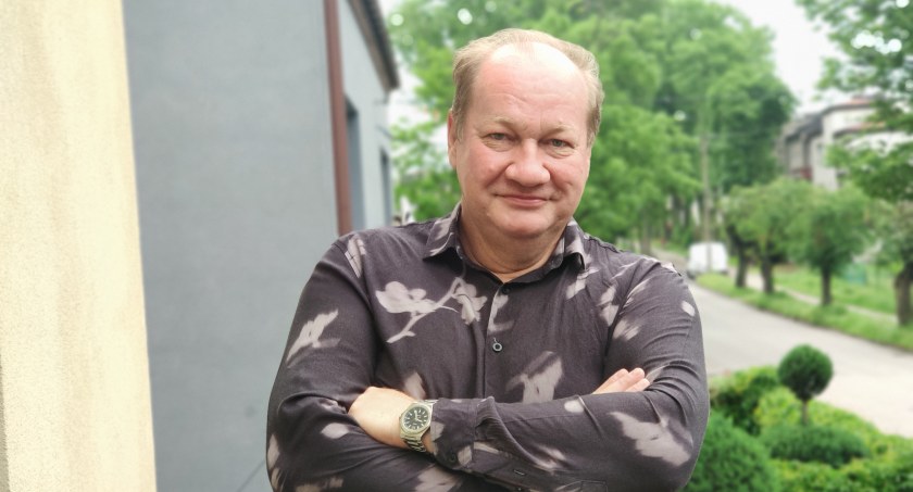 Na zdjęciu Bogdan Węgrzyński, szef nauczycielskiej Solidarności do końca sierpnia, od 1 września nowy dyrektor I LO 