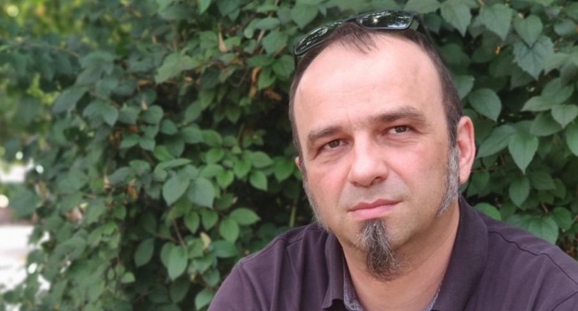 Na zdjęciu Tomasz Ślęzakiewicz