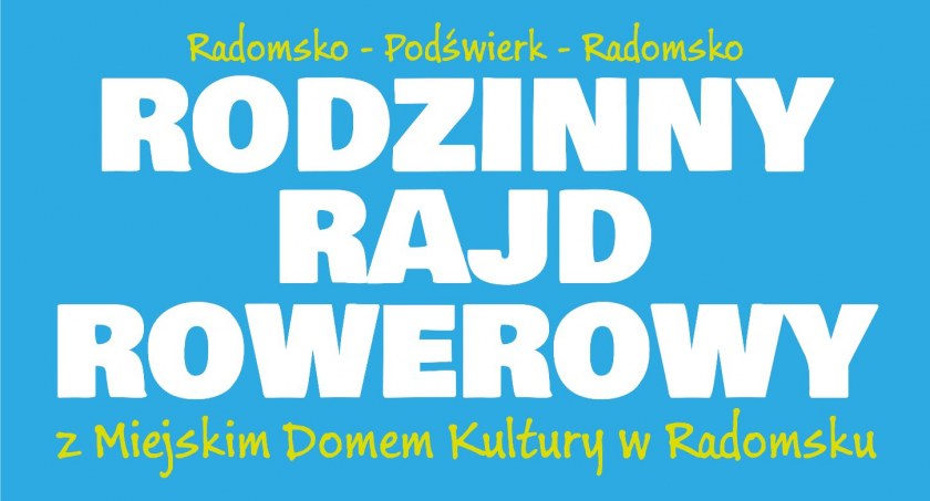 MDK zaprasza do udziału w rajdzie. Zdjęcie: plakat MDK. 