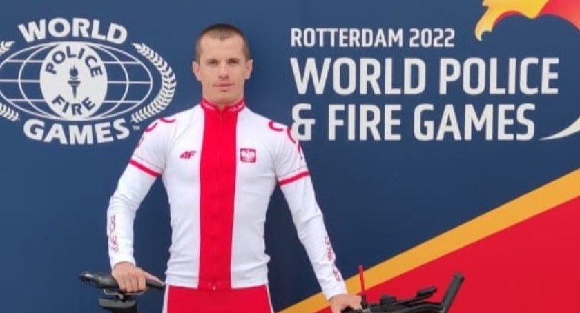 Mateusz Półrola. Zdjęcie: KP PSP Radomsko.