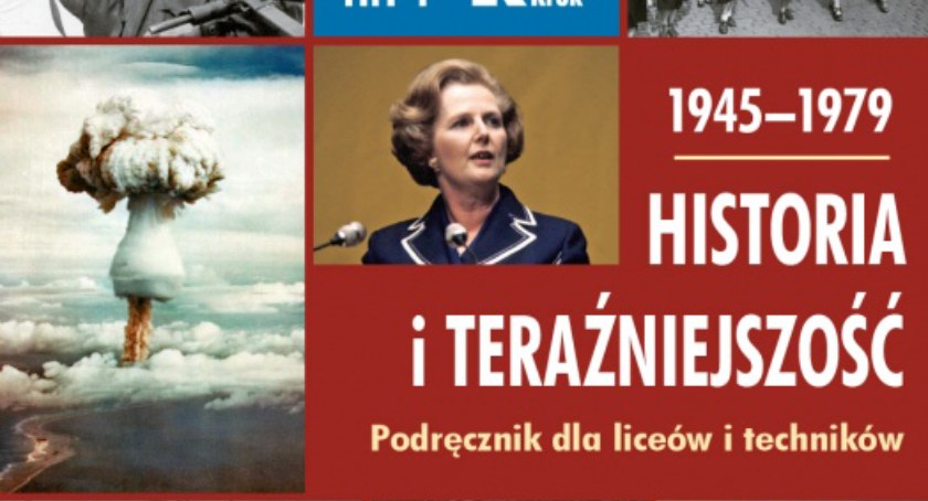 Na zdjęciu okładka podręcznika prof. Roszkowskiego