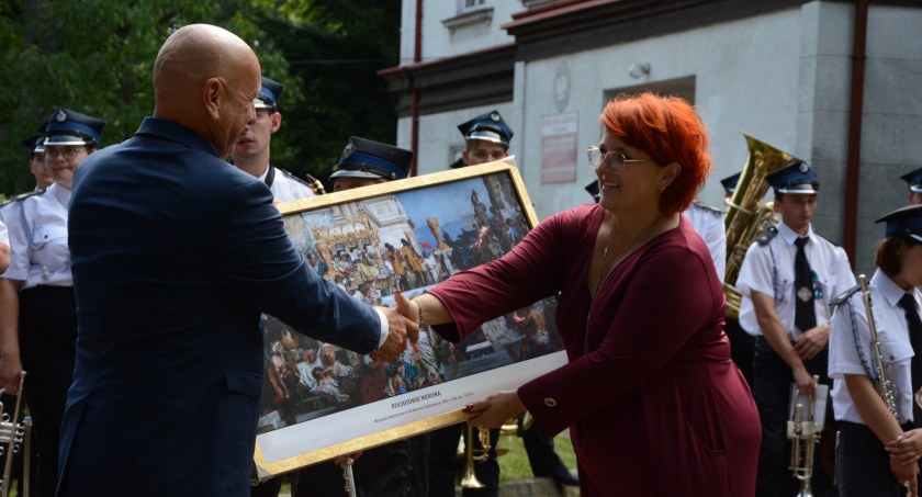 Na zdjęciu Edyta Sapis-Drozdek - fot. Facebook/Powiat Radomszczański