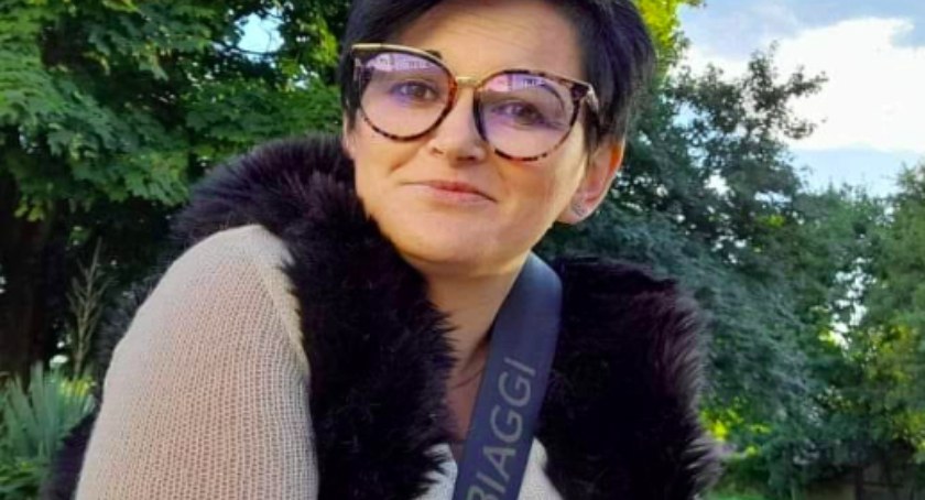 Na zdjęciu Ewelina Matyjaszczyk, sołtyska wsi Graby