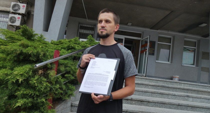 Na zdjęciu Artur Szponder
