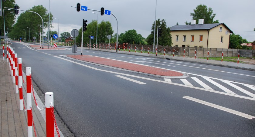 Przejście dla pieszych. Zdjęcie: GDDKiA w Łodzi/Twitter.  