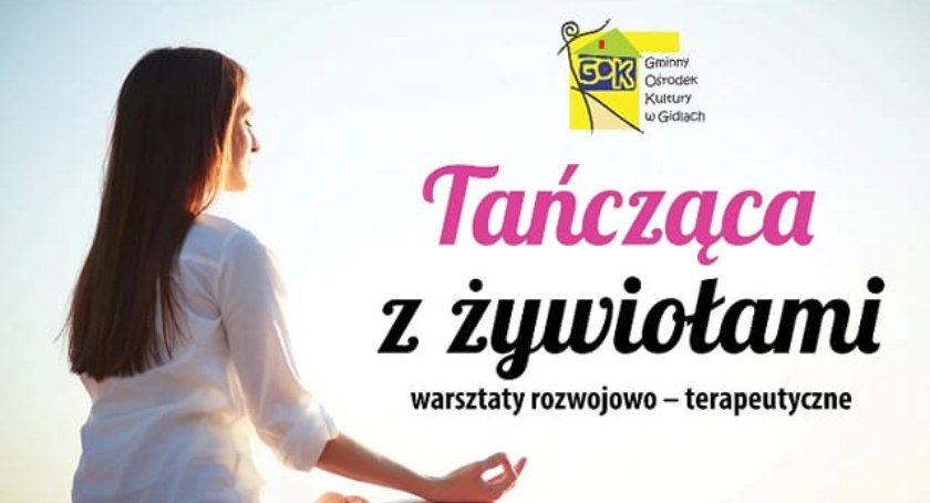 Plakat informacyjny. Zdjęcie: GOK w Gidlach. 