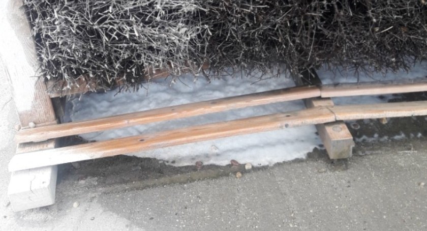Na zdjęciu tężnie na Wielorybku - fot. Czytelniczka