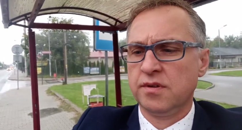 Na zdjęciu radny KO Rafał Dębski