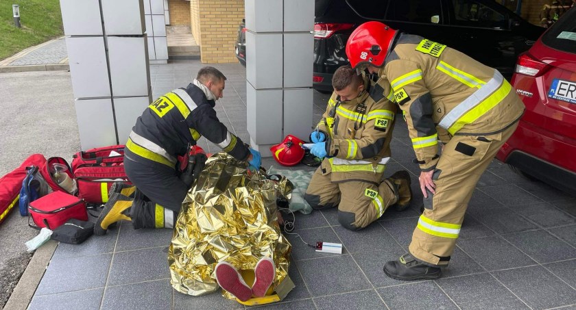 Na zdjęciu poniedziałkowe ćwiczenia - fot. Szpital Powiatowy 