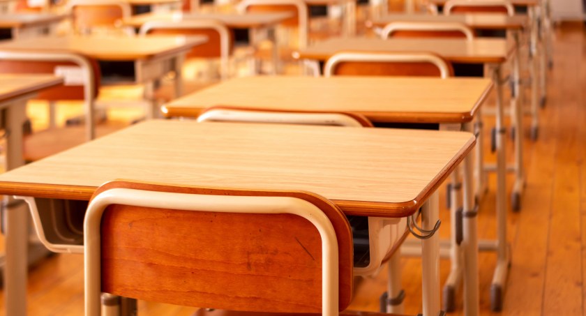 Na zdjęciu pusta klasa -fot. ilustracyjne/Pixabay