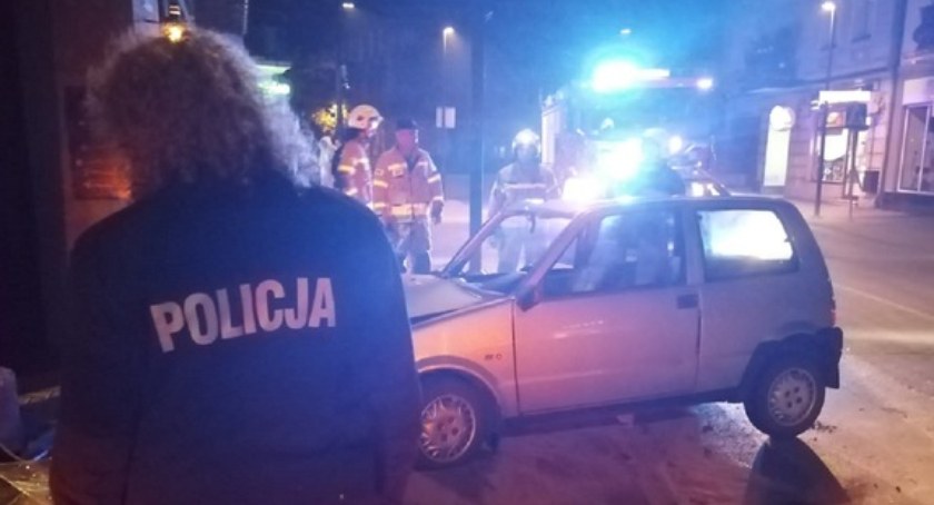 Na zdjęciu cinquecento - fot. KPP Radomsko 