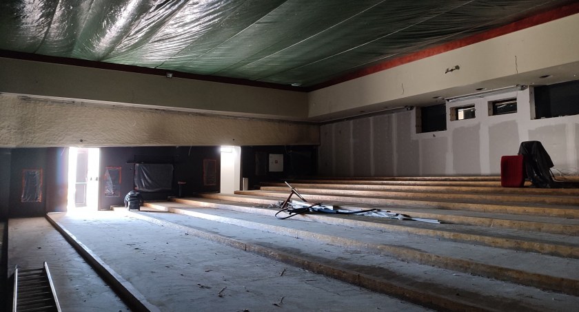 Remont sali widowiskowej Miejskiego Domu Kultury w Radomsku