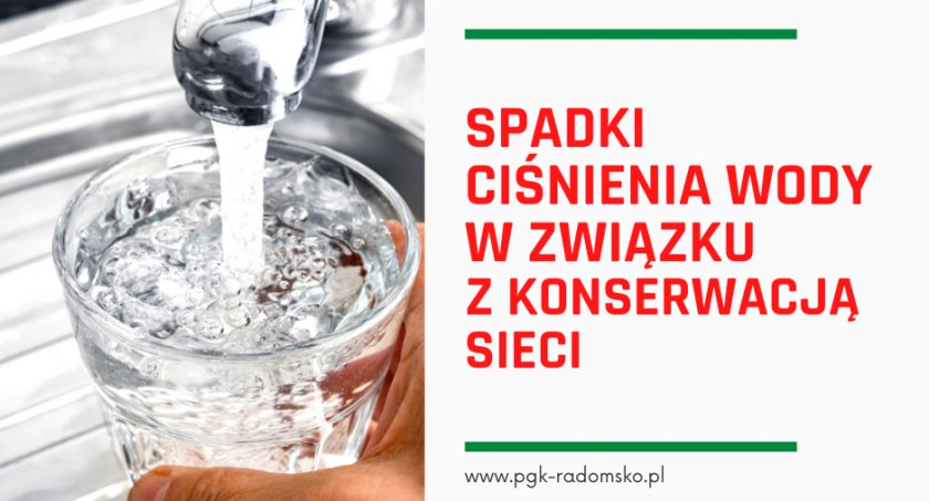 Na zdjęciu: komunikat PGK