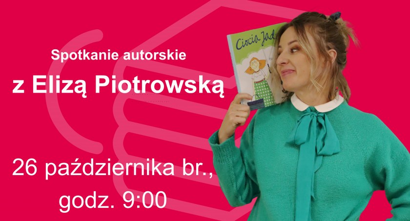 Na zdjęciu plakat promujący spotkanie - fot. MBP Radomsko