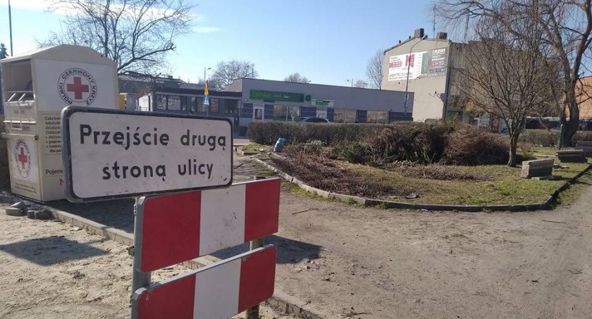 Na zdjęciu ulica Żeromskiego, jednak z największych miejskich inwestycji w ostatnich latach