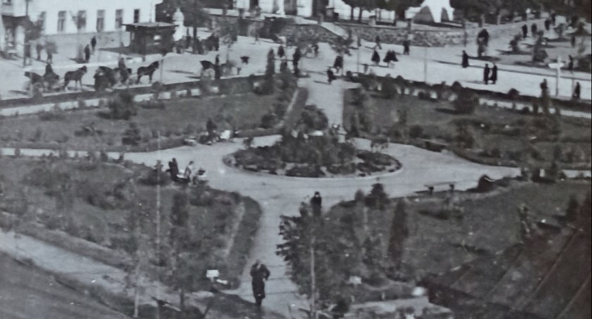 Na zdjęciu centrum Radomska - ze zbiorów Muzeum Regionalnego