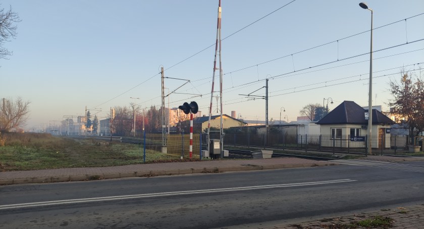 Na zdjęciu przejazd kolejowy w ulicy Kościuszki, miejsce, o którym mówił nasz Czytelnik