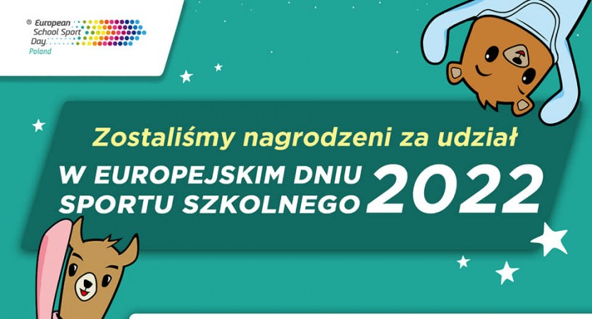 Na zdjęciu fragment grafiki o nagrodzeniu szkoły w Przedborzu