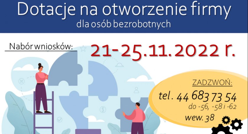 Na zdjeciu fragment grafiki promującej nabór wniosków