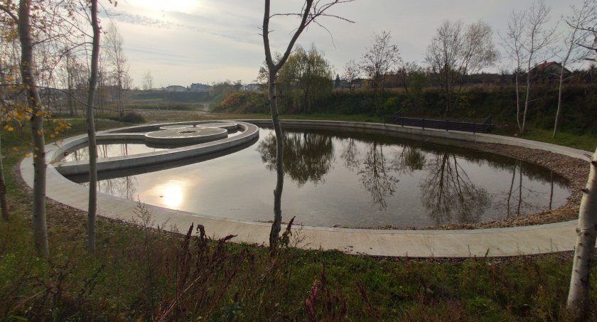 Na zdjęciu pierwszy etap przebudowy Glinianek