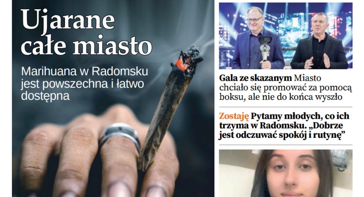 Na zdjęciu okładka najnowszego numeru GR