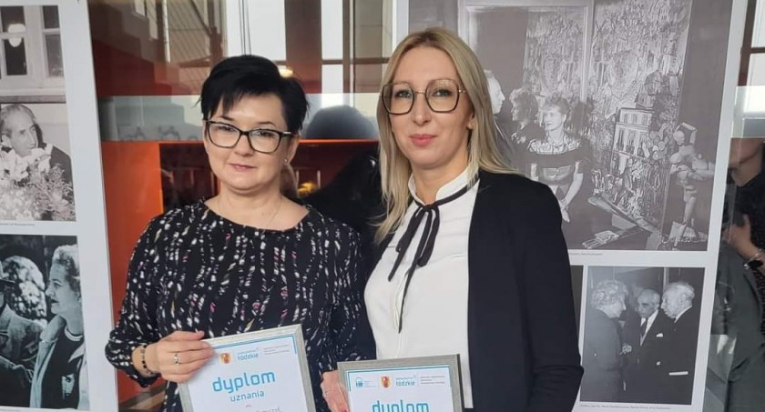 Na zdjęciu Renata Szewczyk i Monika Szewczyk - fot. Starostwo Powiatowe/Facebook 