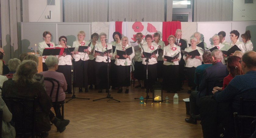 Na zdjęciu koncert chóru Złota Nutka