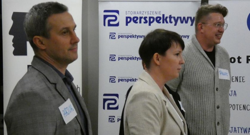 Na zdjęciu: Artur Waloszczyk, Anna Jadachowska-Dziębor, Paweł Aulich