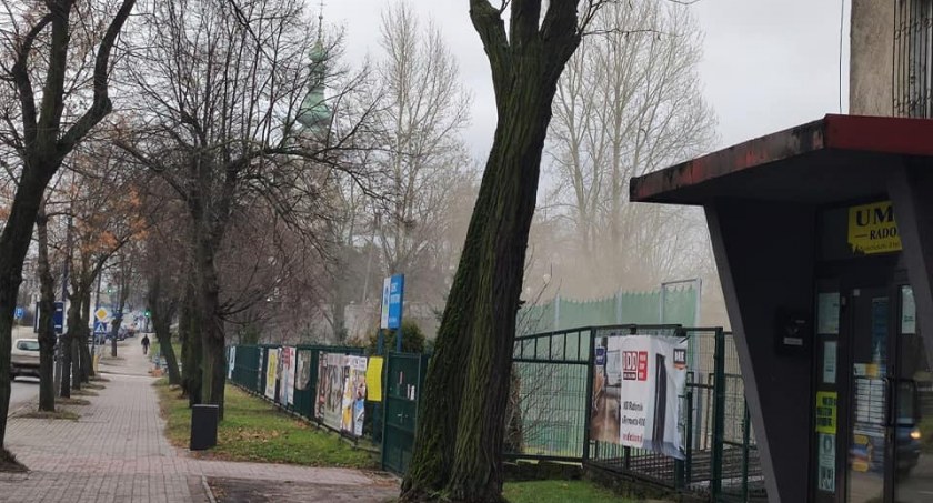 Na zdjęciu ulica Kościuszki, grudzień 2021 - fot. RAS Radomsko/Facebook