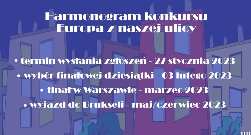 Na zdjęciu fragment plakatu promujący konkurs 