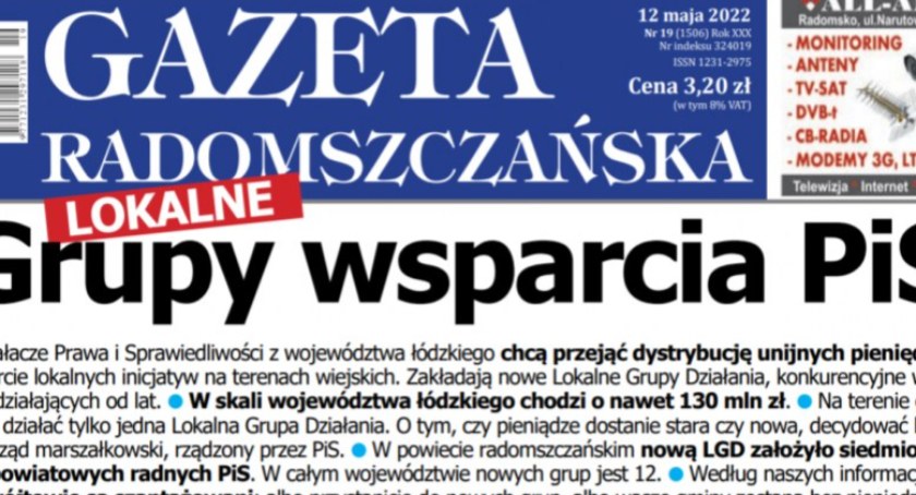 Na zdjęciu okłada GR z 12 maja