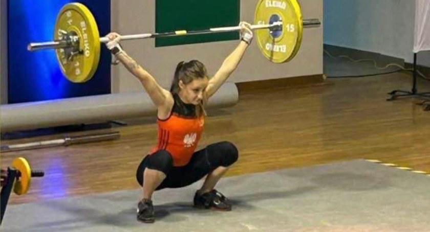 Na zdjęciu Sylwia Wawrzeczko podczas jednego z bojów
