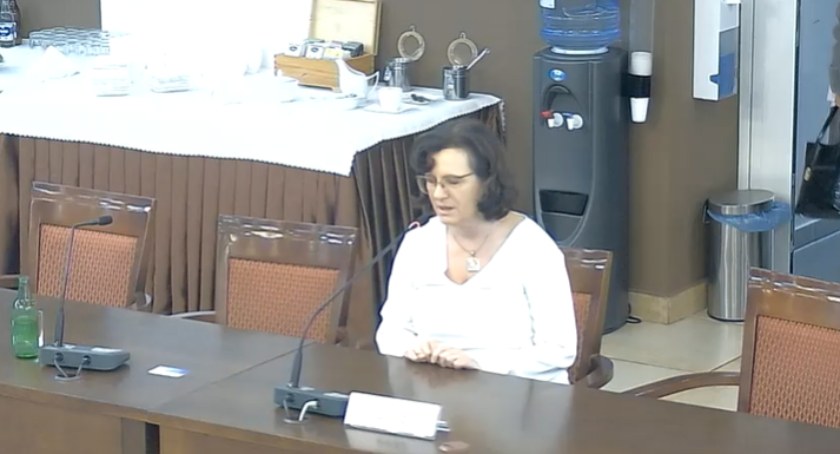 Na zdjęciu rzeczniczka prasowa starostwa Wioletta Bąk-Kempa