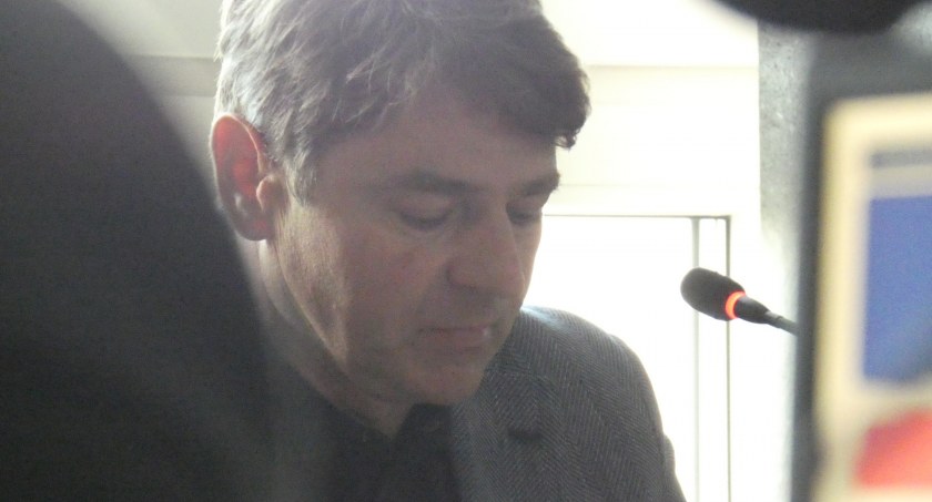 Na zdjęciu Andrzej Kędra, wiceprezes RIPH na sesji podatkowej, październik 2022