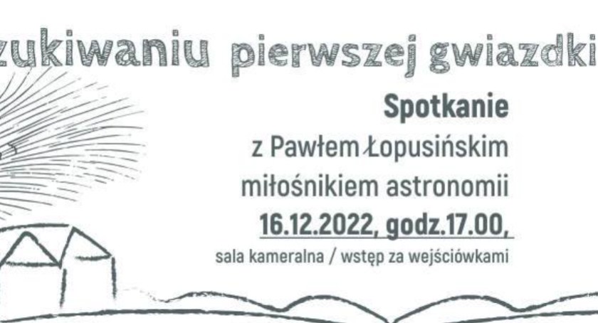 Na zdjęciu zaproszenie na spotkanie - fot. Facebook/MDK Radomsko