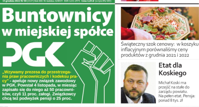 Na zdjęciu okładka najnowszego numeru GR