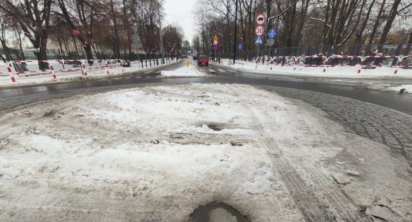 Na zdjęciu skrzyżowania Targowej z Piłsudskiego