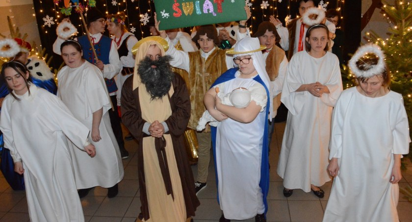 Na zdjęciu podopieczni SOSW - fot. Facebook/Starostwo Powiatowe