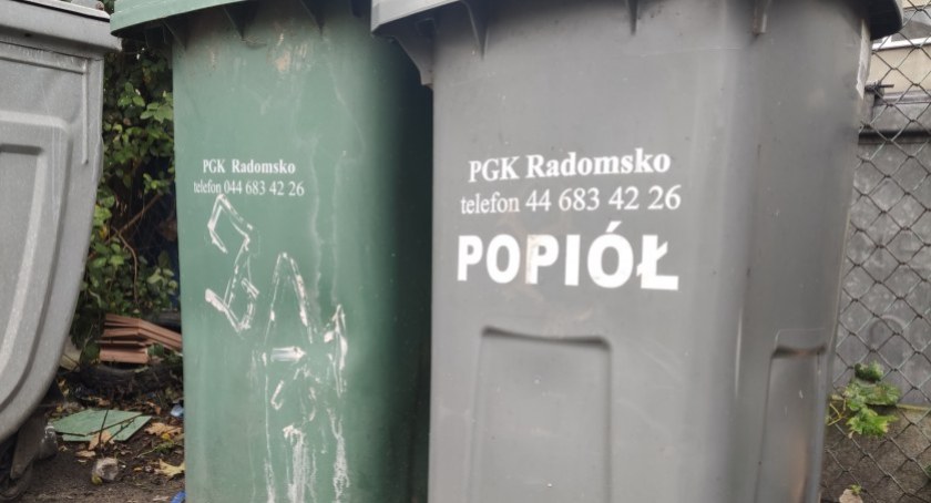 Na zdjęciu: pojemniki PGK Radomsko