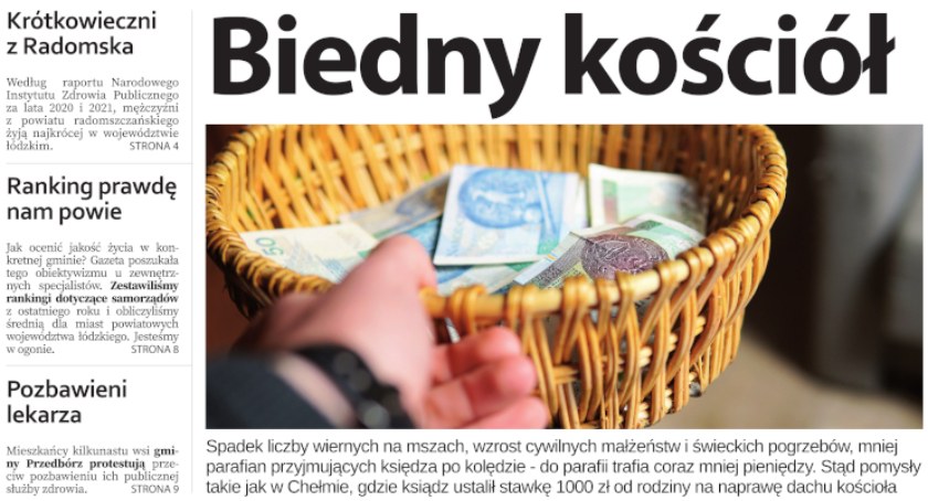 Na zdjęciu okładka najnowszego numeru GR
