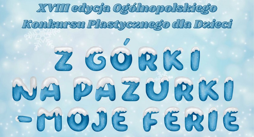 Na zdjęciu plakat promujący konkurs - fot. Facebook/Miejska Biblioteka