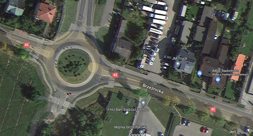 Na zdjęciu zrzut ekranu z Google Maps