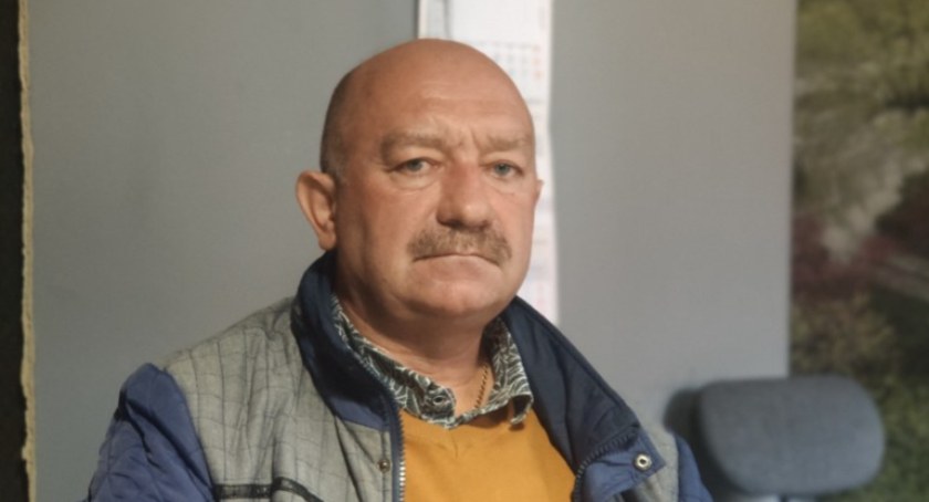 Na zdjęciu Tomasz Tyl, szef organizacji zakładowej Związku Zawodowego Pracujących w PGK