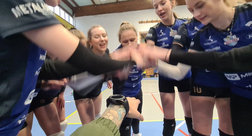 Na zdjęciu siatkarki radomszczańskiej drużyny