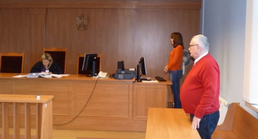 Na zdjęciu: Jerzy Słowiński w sądzie. Został skazany za kłamstwo lustracyjne